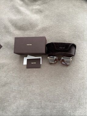 Tom Ford Gia FT0766  Sunglasses with Brown Gradient Lenses